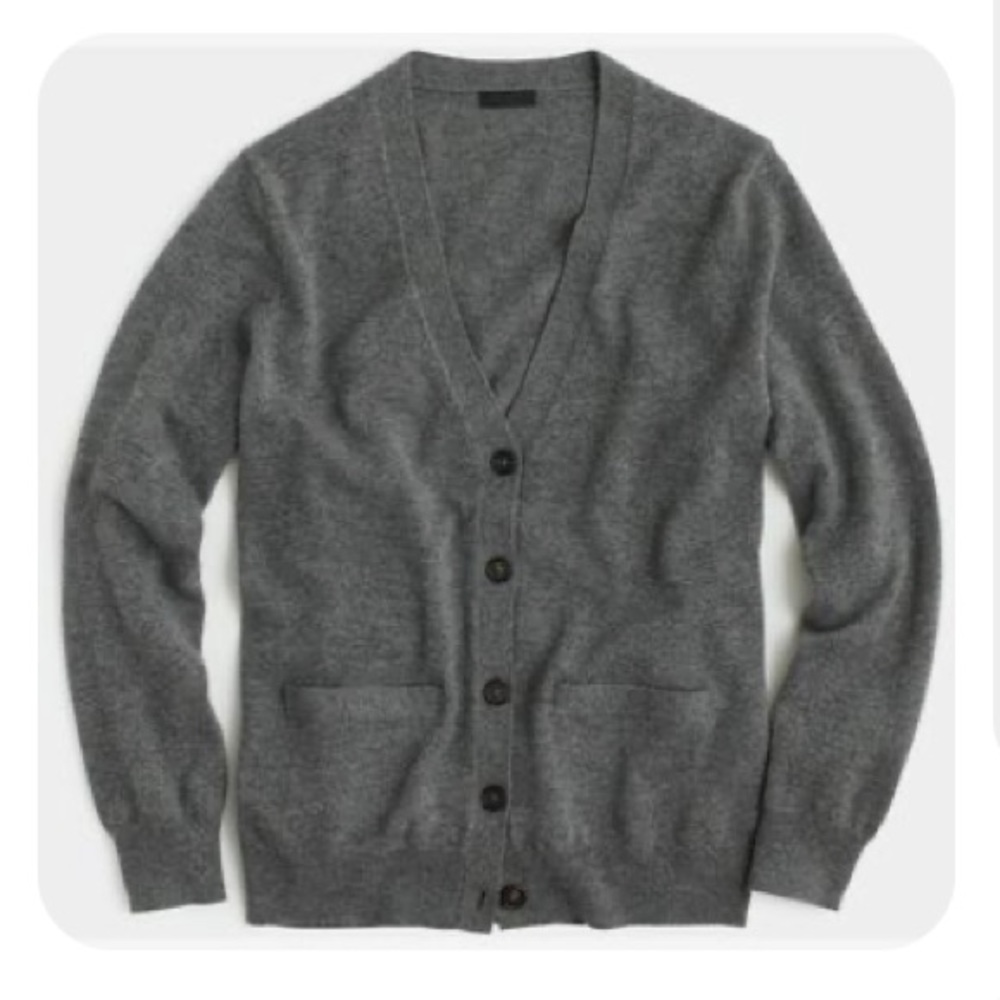 J. Crew Gray Women's Cardigan Sweater